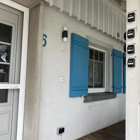 Ferienzimmer Oelhaf In Gelb Self Check-in Mit Key-tresore *